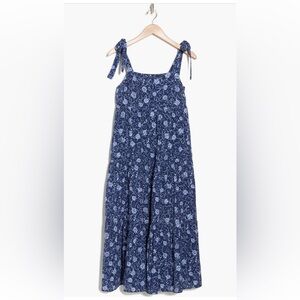 Madewell Navy Floral Dress size medium